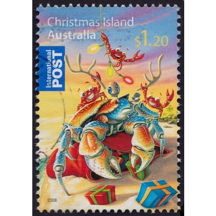 AU. CHRISTMAS ISLAND 2008 $1.20 Sc#474 USED @O041