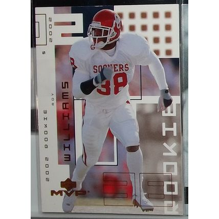 2002 Upper Deck MVP ROY WILLIAMS (Oklahoma/Cowboys) Rookie Card #278