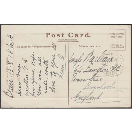 Zoological Gardens, Calcutta, 1915 - Perris & Co Postcard