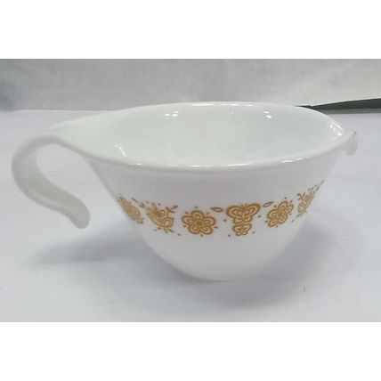 Vintage Corelle Corningware Butterfly Gold Cream and Sugar Creamer