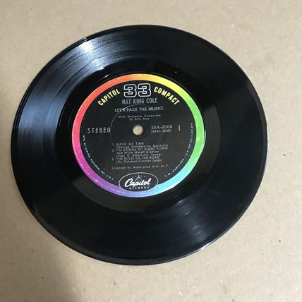 NAT KING COLE - Lets face the music 6 tracks - SXA-2008