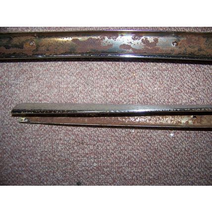 1964 Plymouth Sport Fury Interior Roof Trim 4 pcs OEM Belvedere Fury