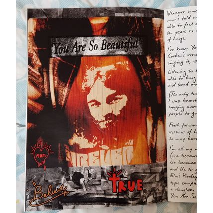 Thoughts Of You fanzine #1 Dennis Wilson/The Beach Boys art tributes zine fests