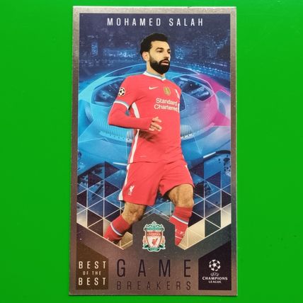 Topps Best Of The Best 2020/21 Game Breakers Mohamed Salah GB3 Mo
