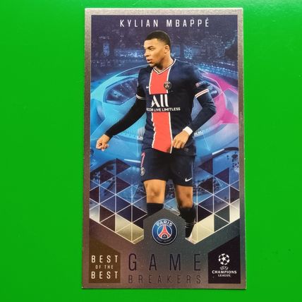 Topps Best Of The Best 2020/21 Game Breakers Kylian Mbappe GB5 Foil