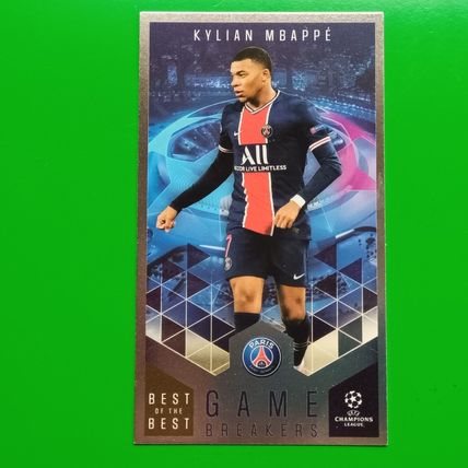 Topps Best Of The Best 2020/21 Game Breakers Kylian Mbappe GB5 Foil