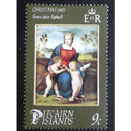 PITCAIRN ISLANDS 1985 Christmas 9c SG278 Unmounted Mint