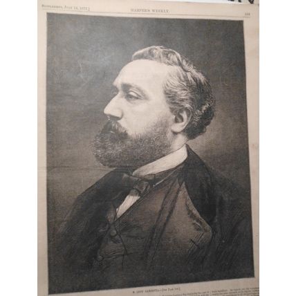 Harper's Weekly July 14, 1877 - Original - The "Fourth" In Blackville, etc