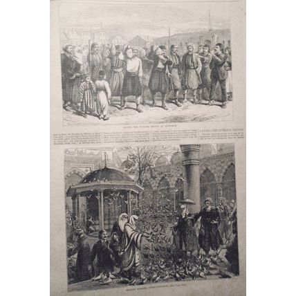 Harper's Weekly July 14, 1877 - Original - The "Fourth" In Blackville, etc