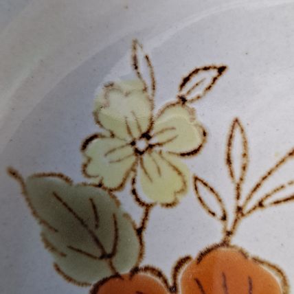 Vintage Lot 4 Mountain Wood TRELLIS BLOSSOM Bread & Butter PLATES 6 3/8" Japan