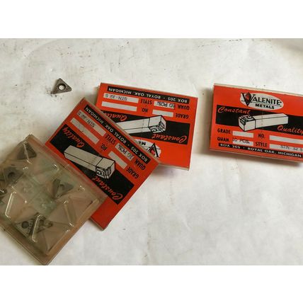 NEW lot 50 VALENITE STN-32S CARBIDE INSERTS,VALENITE STN-32,TL
