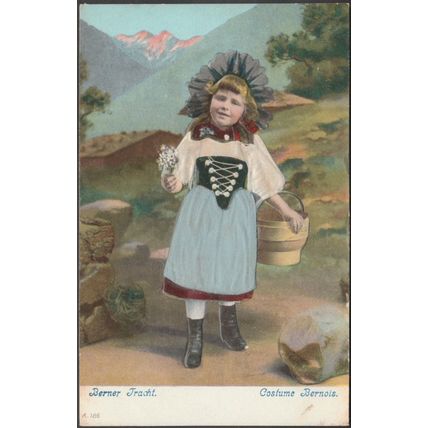Berner Tracht - Costume Bernois, c.1905-10 - AK Æ186