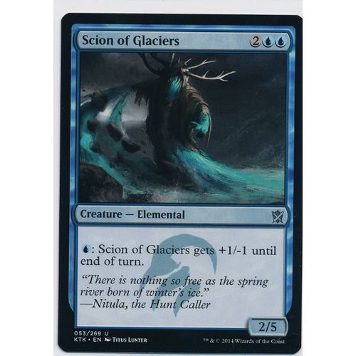 Magic the Gathering MTG Khans of Tarkir 053/269 Scion of Glaciers