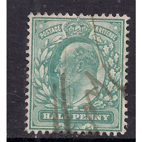 GB 1902 - 11 KEV11 1/2d Blue green SG 215 ( K298 )