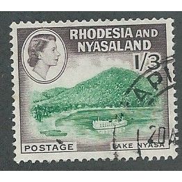 RHO 1959 1/-3d 'LAKE NYASA' FINE USED (EBID45-654)