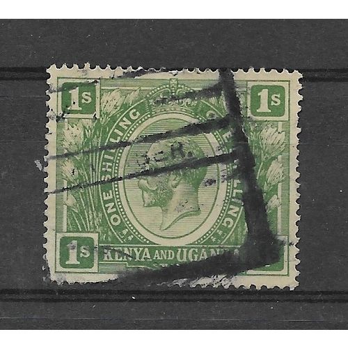 Kenya&Uganda.SG87 1s Green.Fine Used.Dec18a