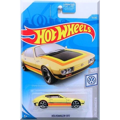 Hot Wheels - Volkswagen SP2: Volkswagen #10/10 - 119/250 (2019) *Light Yellow*