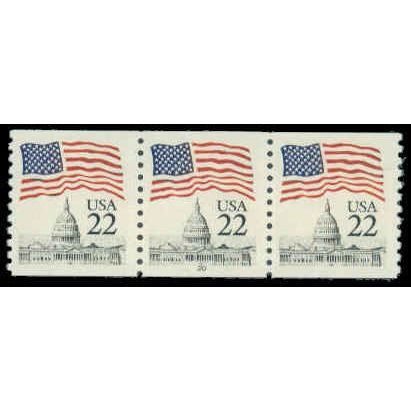 2115b 22c U.S. Flag Very Fine MNH PNC 20/3 R0746
