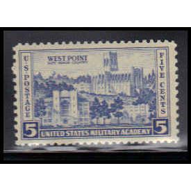 789 5c West Point Fine MNH O7226