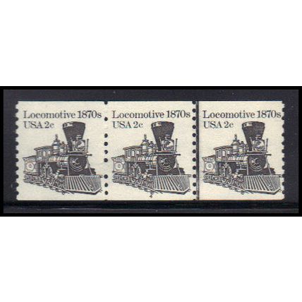 1897A 2c Locomotive Fine MNH Dry Gum PNC 4/3 KA9359