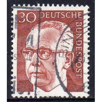 Germany 1971 Gustav Heinemann 30Pfg Used