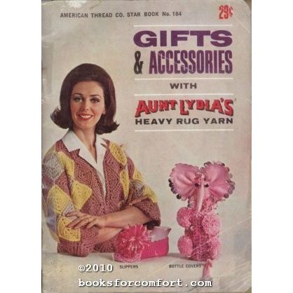 Gifts & Accessories with Aunt Lydias Heavy Rug Yarn, Star Book 184