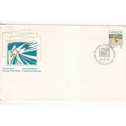 Canada 1980 Christmas FDC Ottawa special cancel VGC unaddressed