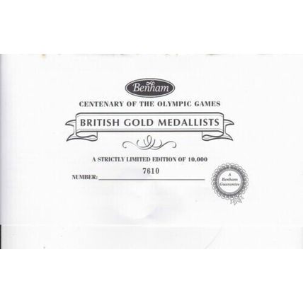 Olympic Games Malcolm Cooper Centennial Gold Medal Winners Signed cover VGC