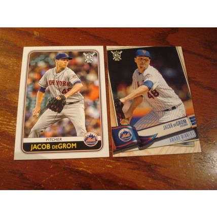 2019-2023, 10-Premium Cards, JACOB DEGROM, Mets