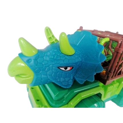 Kids Dinosaur Truck Toy Pull Back Storage Transport Carrier pls see description