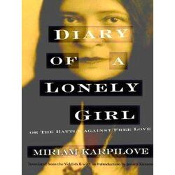 Judaic Traditions in Literature, Music, and Art: Diary of a Lonely Girl, or The