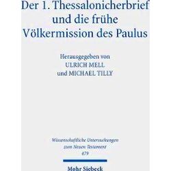 Wissenschaftliche Untersuchungen Zum Neuen Testament Der 1. Thessalonicherbrief