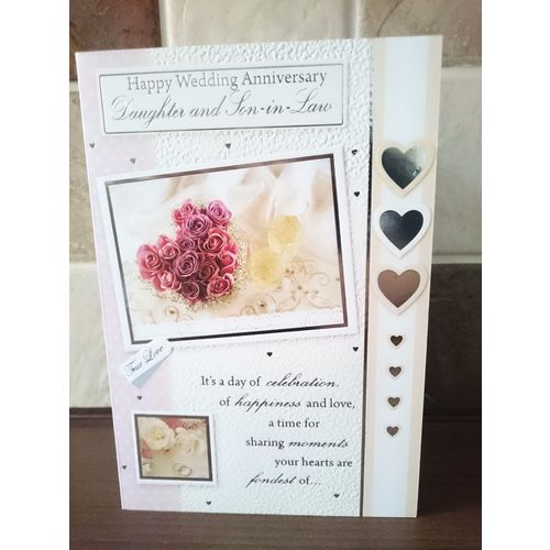 Anniversary Cards - Daughter & Son-in-Law