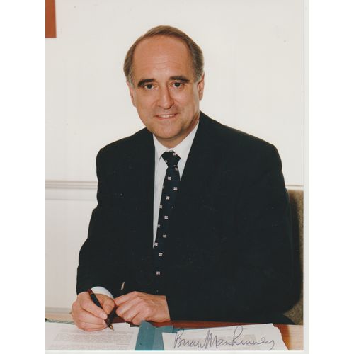 Autograph Brian Mawhinney MP Health Minister