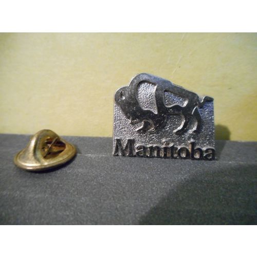 Manitoba,Canada,Provincial,Buffalo,Bison  ,Collector Lapel Pin