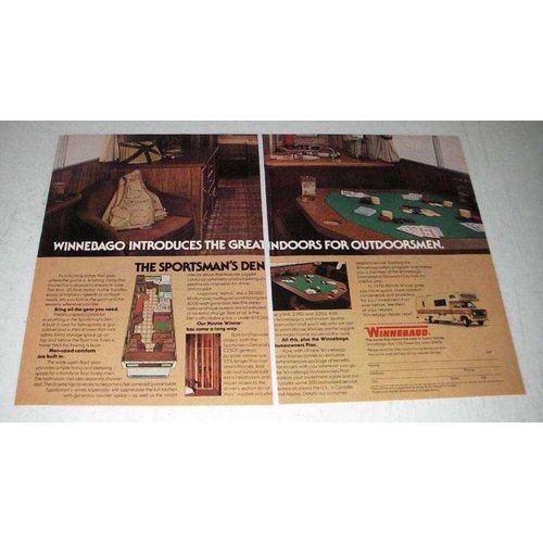 1976 Winnebago Motor Home Ad - The Great Indoors