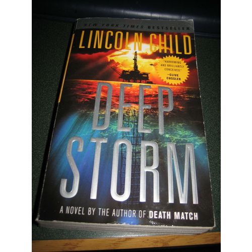 Deep Storm by Lincoln Child (2008, Paperback)