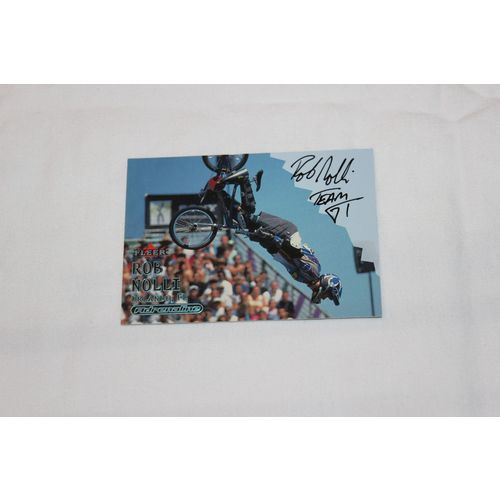 Rob Nolli 2000 Fleer Adrenaline AUTOGRAPH Extreme Sports