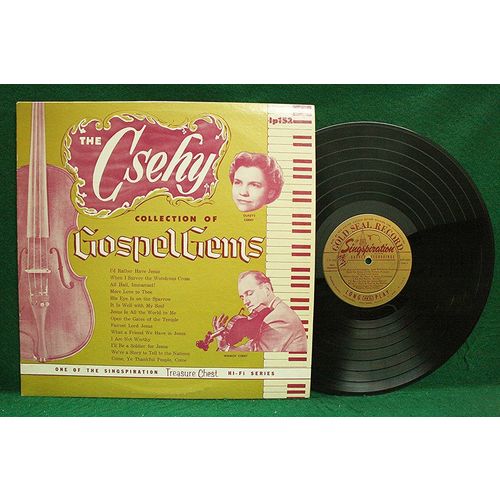 Wilmos & Gladys Csehy - Collection Of Gospel Gems - LP 152 - VG+