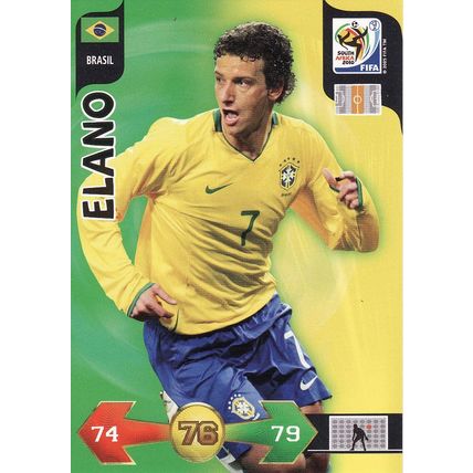 Adrenalyn XL World Cup 2010 Elano Brazil
