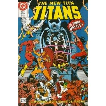New Teen Titans (Vol 2) # 031 FN+ ORIG US COMICS