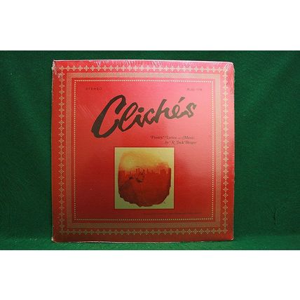 Carver/Greenberg/Ward/Davies/R. Jack Berger - Cliches-Poetry - RJB 178 - Sealed