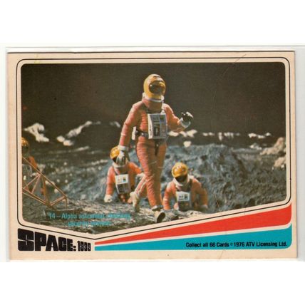 1976 Donruss Space: 1999 Movie trading Card #14-crisp