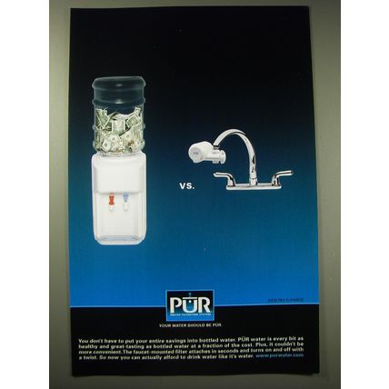 2004 Pur Water Ad - Pur Your Water should be Fun