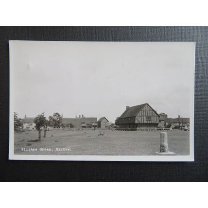 Village Green, Elstow, Rotary 50 Years in Bedford, Bedfordshire Postcard