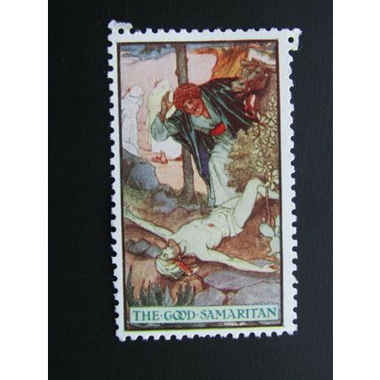 Gospel - Sunday School Religious Stamps - Faith Press Ect Variants (e36)