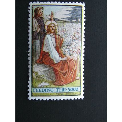 Gospel - Sunday School Religious Stamps - Faith Press Ect Variants (e36)
