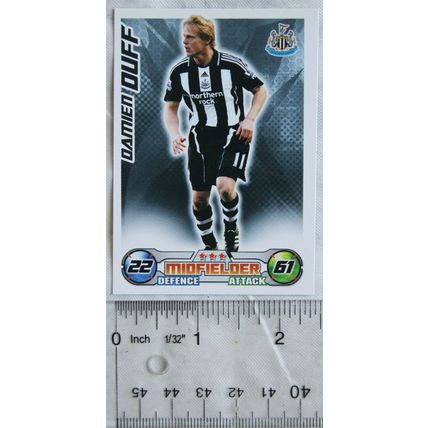 2008/09 Topps Match Attax Trading Card - Damien Duff, Newcastle United
