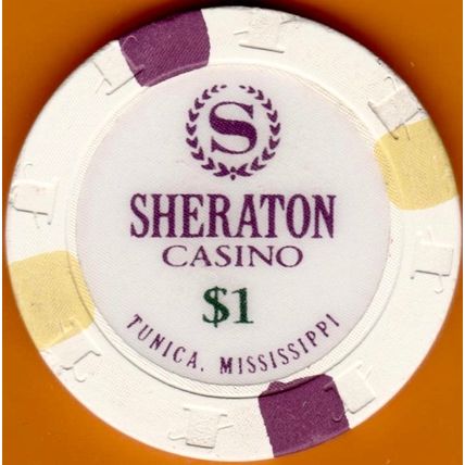 Sheraton. $1 Casino Chip. Tunica, MS. I27.