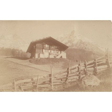 Adelboden Grosslonner Antique Switzerland Postcard